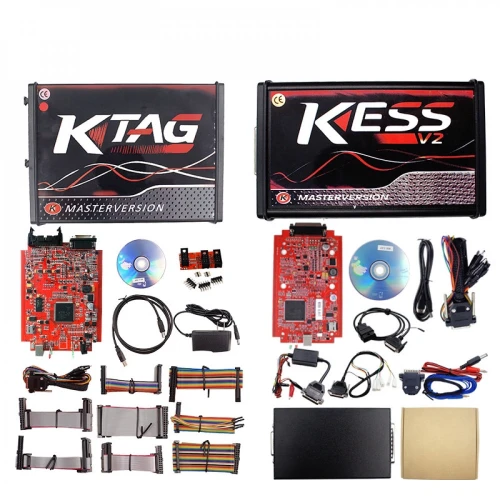 EU KESS V5.017 No Token KTAG V7.020 2.25 K-tag 4 LED BDM Frame Kess 5.017 OBD2 Manager Tuning Kit ECU Programme